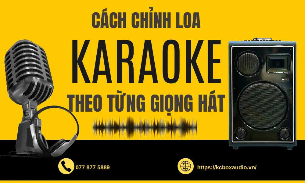 Hướng Dẫn Cách Chỉnh Loa Karaoke Theo Từng Giọng Hát Để Hát Hay Hơn