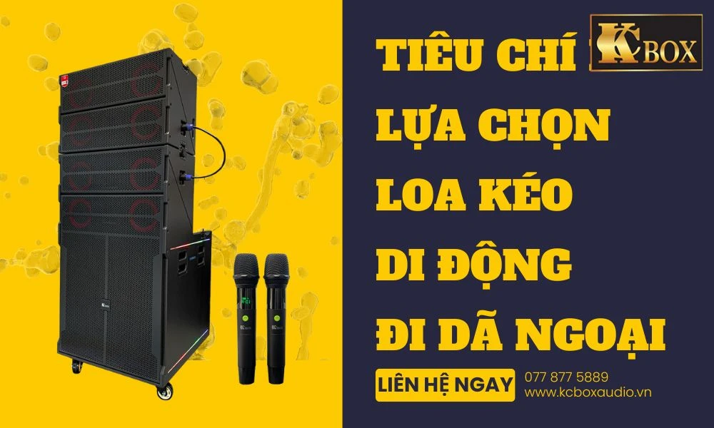 Tiêu Chí Khi Lựa Chọn Mua Loa Kéo Di Động Đi Dã Ngoại