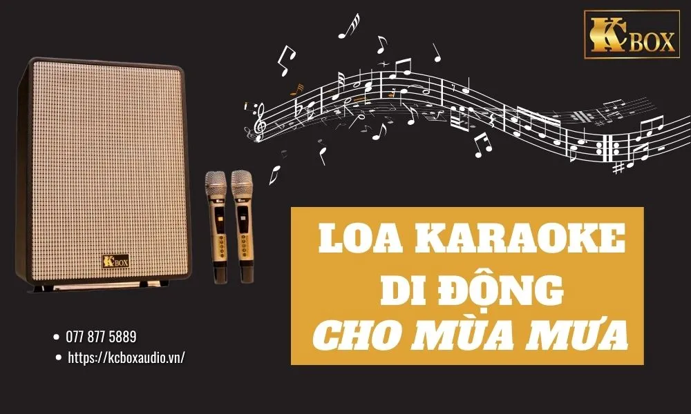 Top 3 Loa Karaoke Di Động Chống Nước Tốt Nhất Cho Mùa Mưa